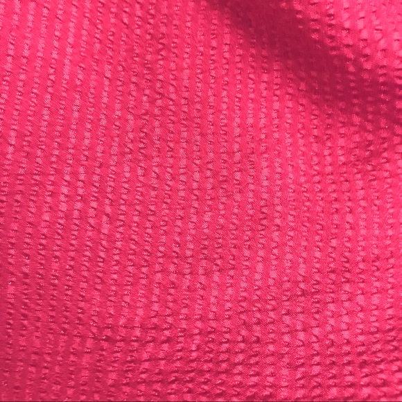 Magenta Maternity Dress with Pockets - Picture 6 of 6